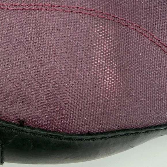 SOREL Lexie Waterproof Leather Wedge Burgundy & Black Wedge Ankle Boots SZ 8.5 - Picture 16 of 16